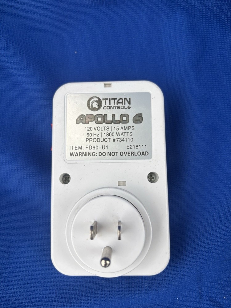 Titan Controls Apollo 6 Timer Irrigation Accessory MPN 734110