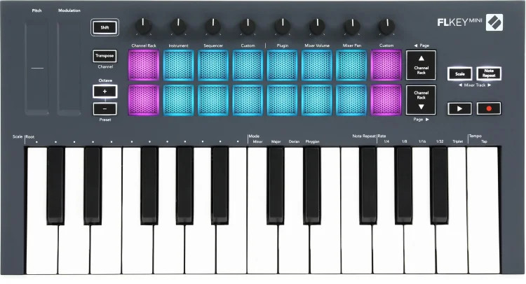 Novation FLkey Mini 25-key Keyboard Controller for FL Studio