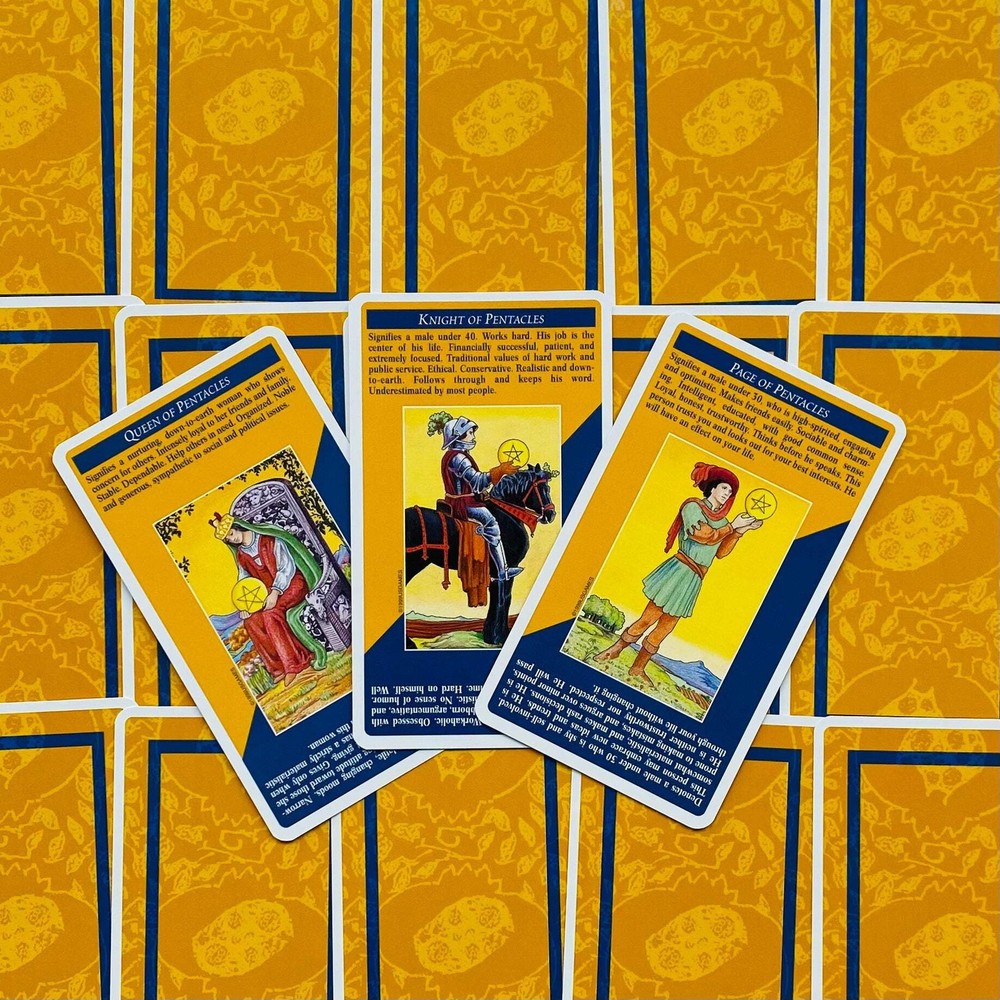 Quick & Easy Tarot Deck Cards With Printed Meaning Esoteric US Games NEW