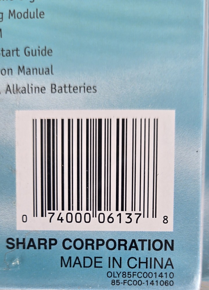 Sealed Vtg Sharp Wizard Oz-730PC Electronic Organizer Pocket Computer FREEUSHIP