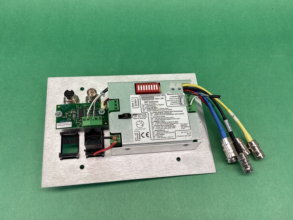 EXTRON RGB 474xi Two Input Architectural Interface TESTED
