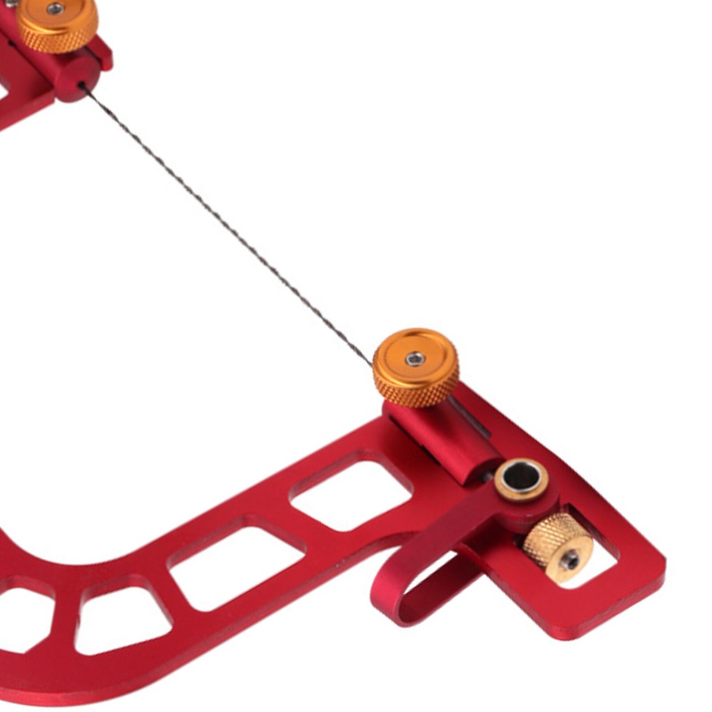 Precision CopingSawAluminumAllo FramewithReplacementBlades Woodworking Tool-----