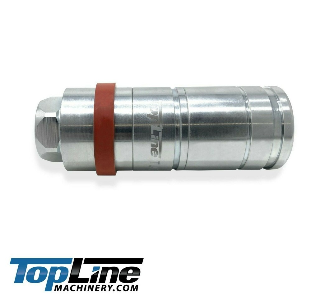 1/2" NPT Ag Female Hydraulic Quick Coupler Push Pull Connect Under Pressure TL97