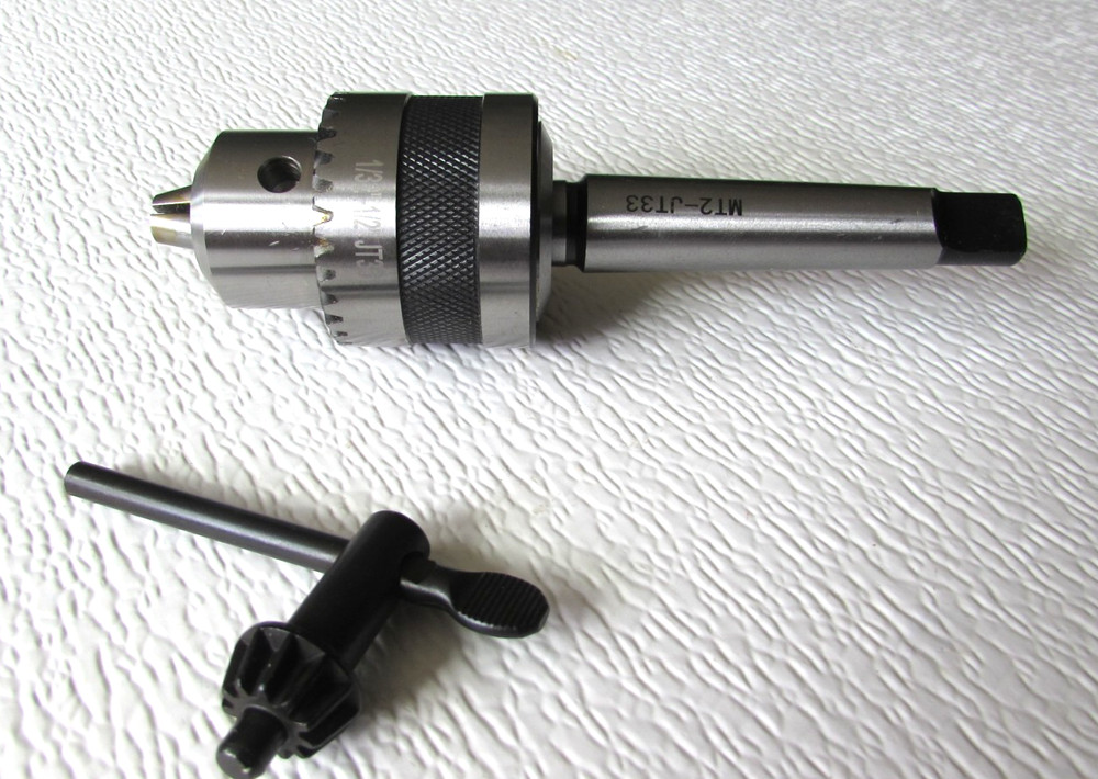 DRILL CHUCK--KEY TYPE--#2 MT