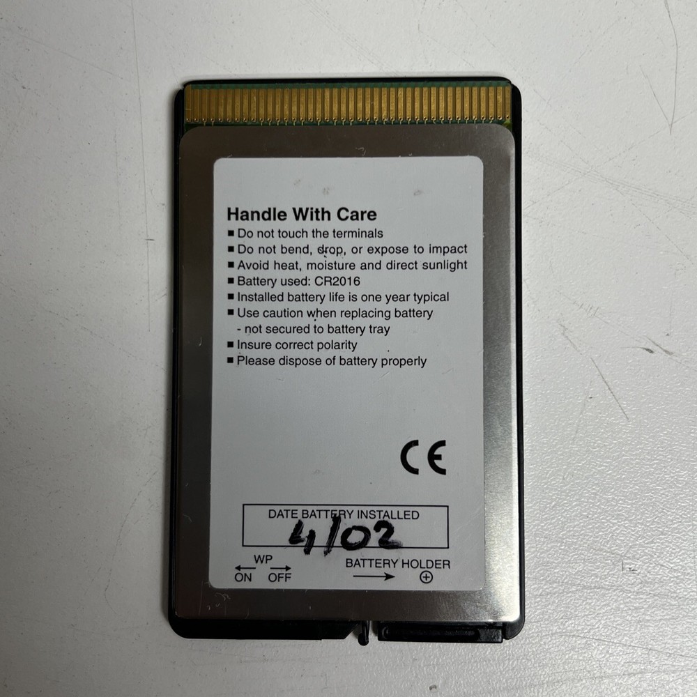 HP / Agilent 85702A 128k RAM, Memory Card