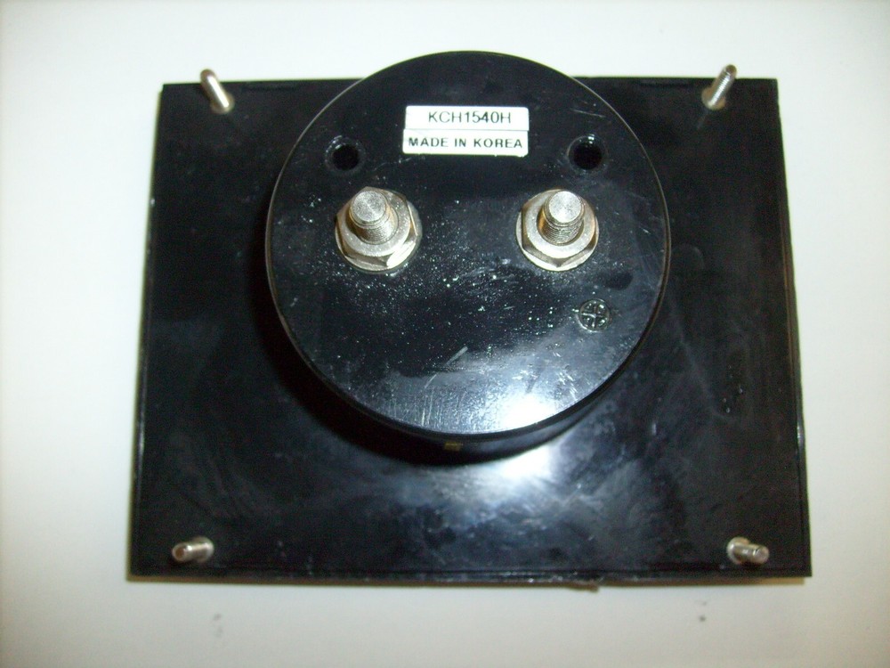 vintage Thermal Engineering Microns calibration scale Panel Meter - Atmosphere