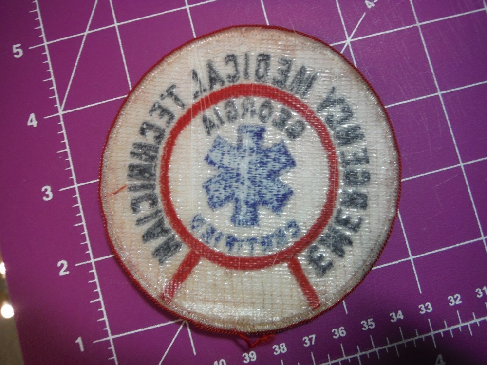 Georgia EMT vintage patch