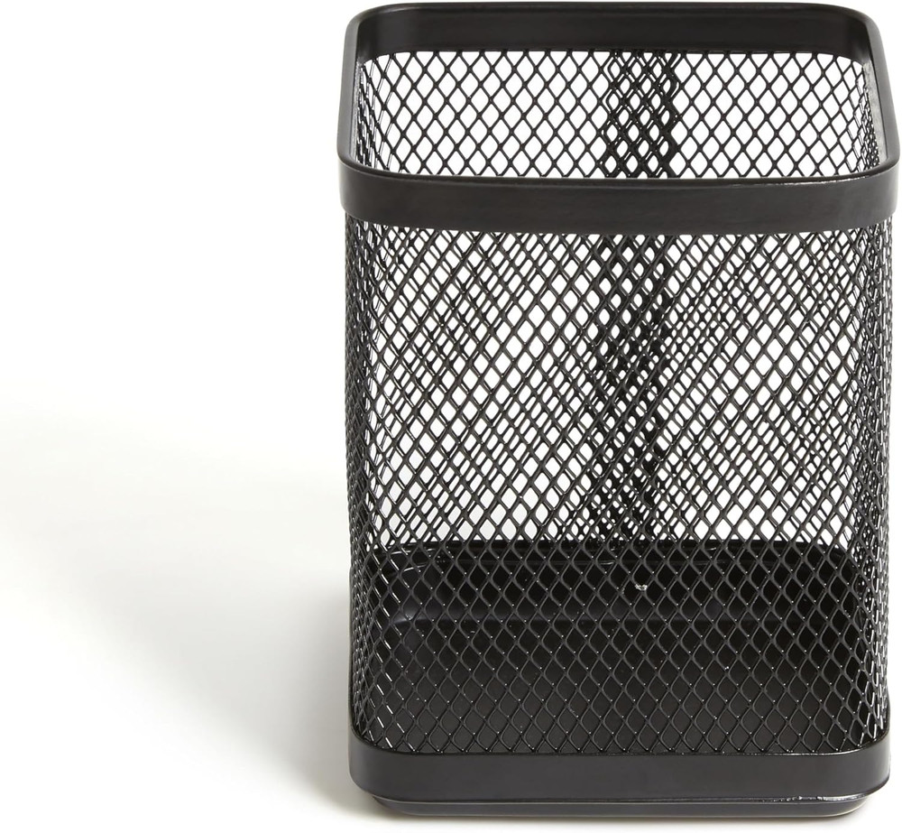 Stackable Wire Mesh Pencil Holder – Desktop Organizer for Pens, Pencils & Office