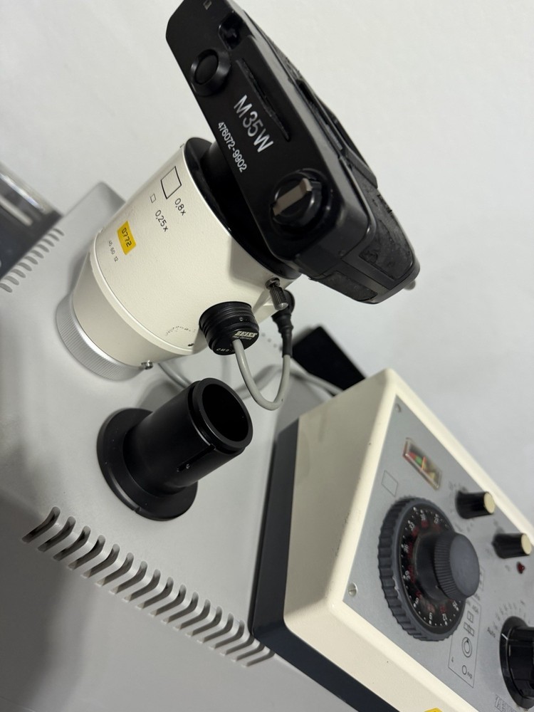 Zeiss Microscope Shutter Prontor W/ MC 63 Controller -