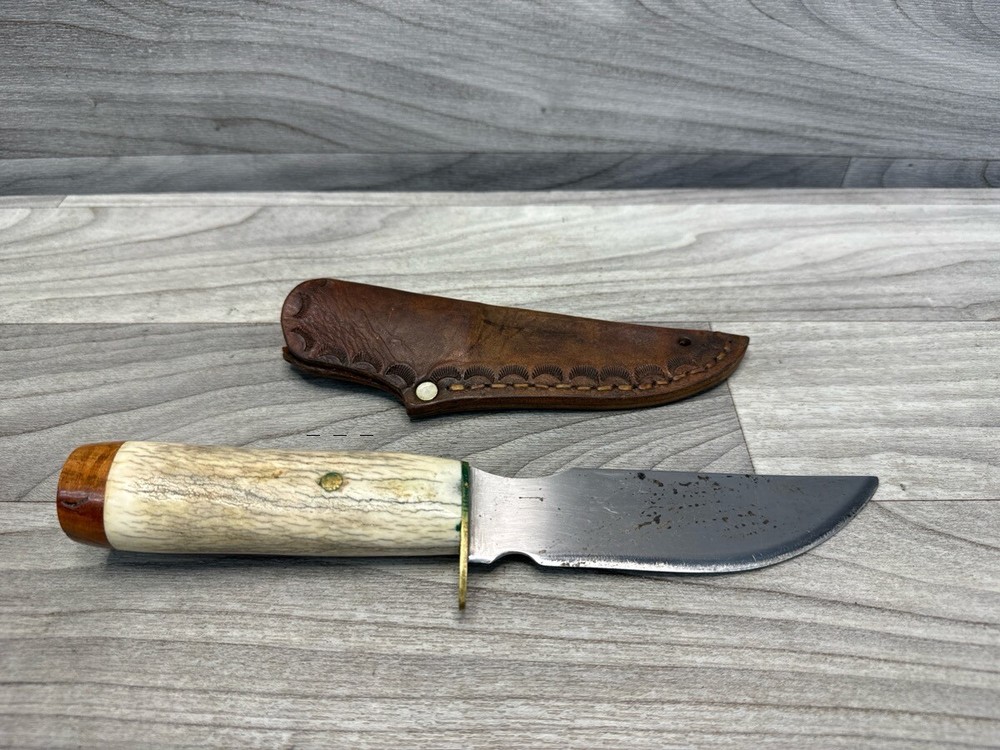 Vintage Bone Handle Antler Knife (A1D013036)