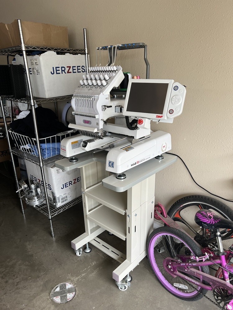 swf mas-12 embroidery machine multi needle