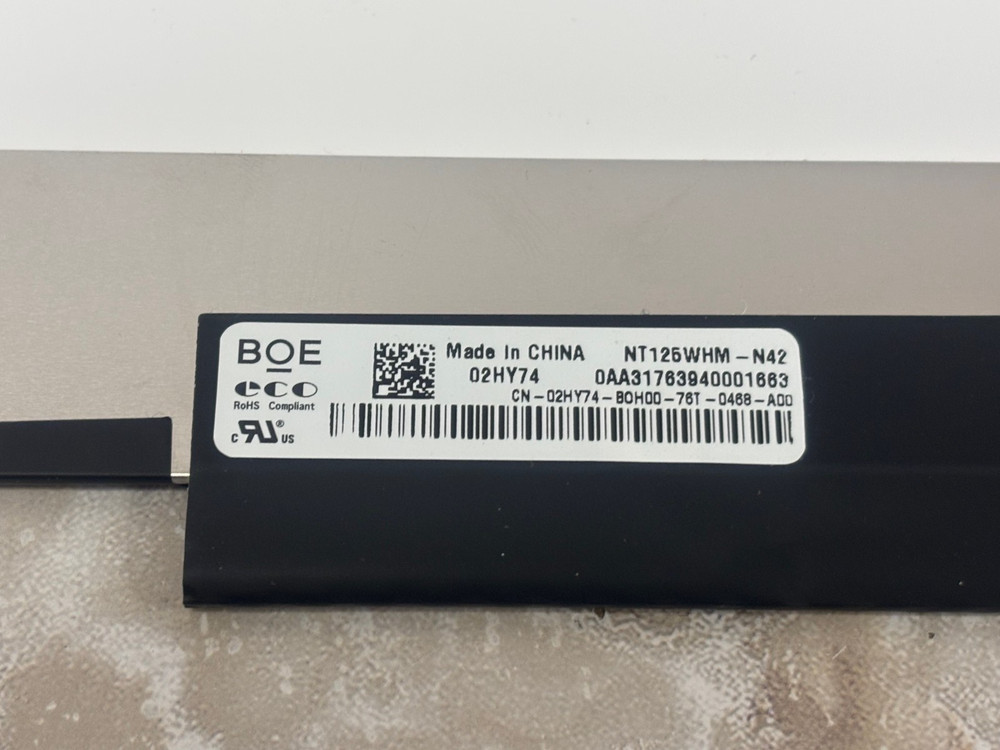 Genuine Dell Latitude 7280 12.5" LCD Screen display
