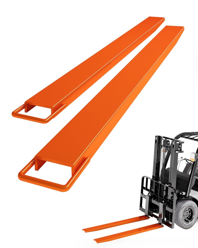 84" Heavy Duty Steel Forklift Fork Extensions 4600LBS 4.5" Width 1 Pair