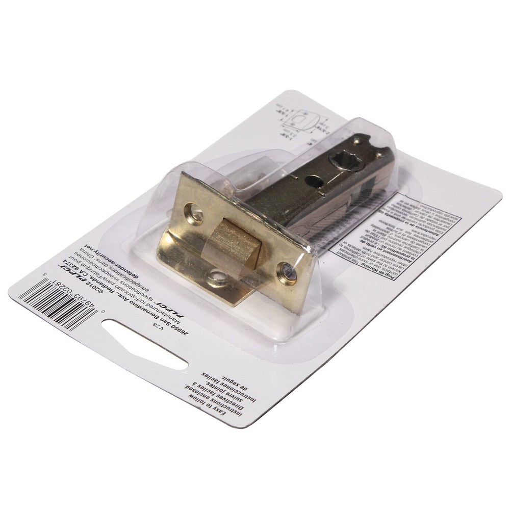 Modern Mortise Latch Set for Antique Knobs, NML1B