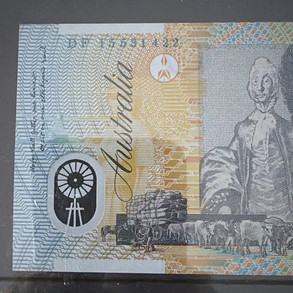 2015 $10 Note Stevens/Fraser DF15 First Prefix Unc