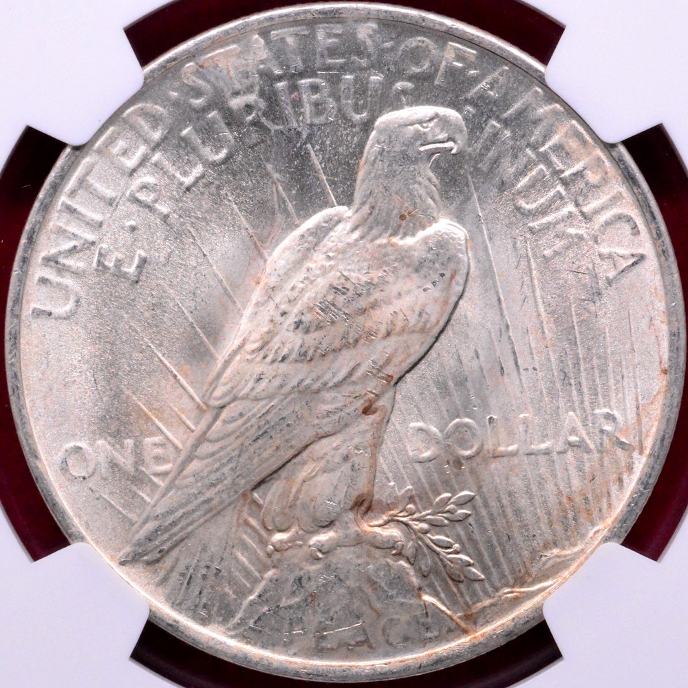 NGC MS-66! 1922 PEACE DOLLAR