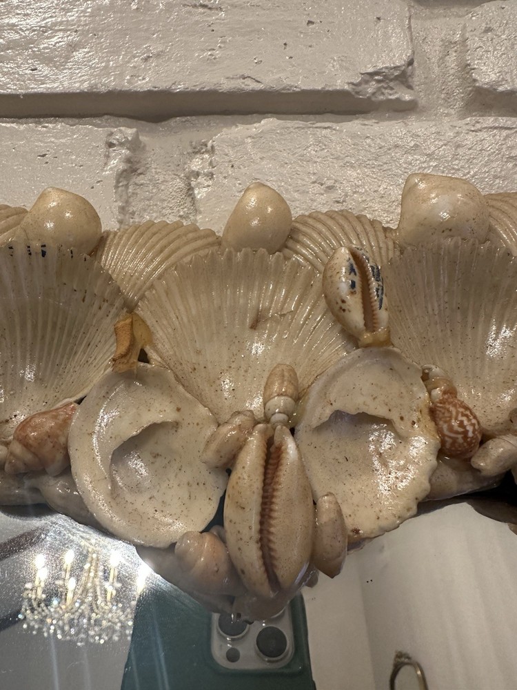 Handmade Shell Mirror ~ Vintage from Mexico