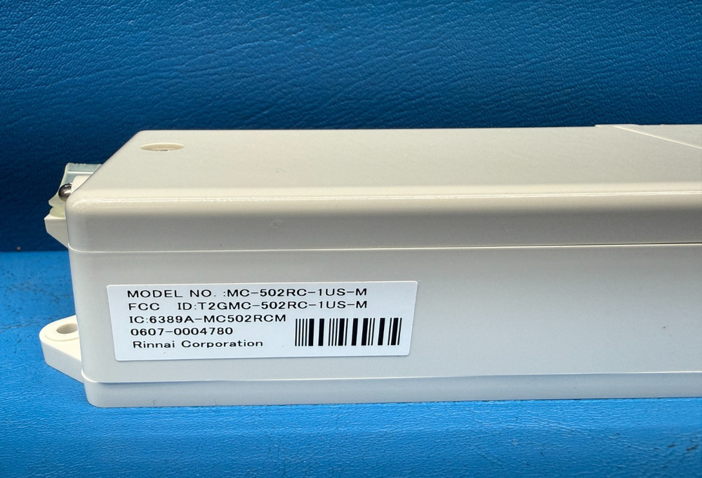 Rinnai MC-502RC-1US-MS Replacement Wireless Controller Set