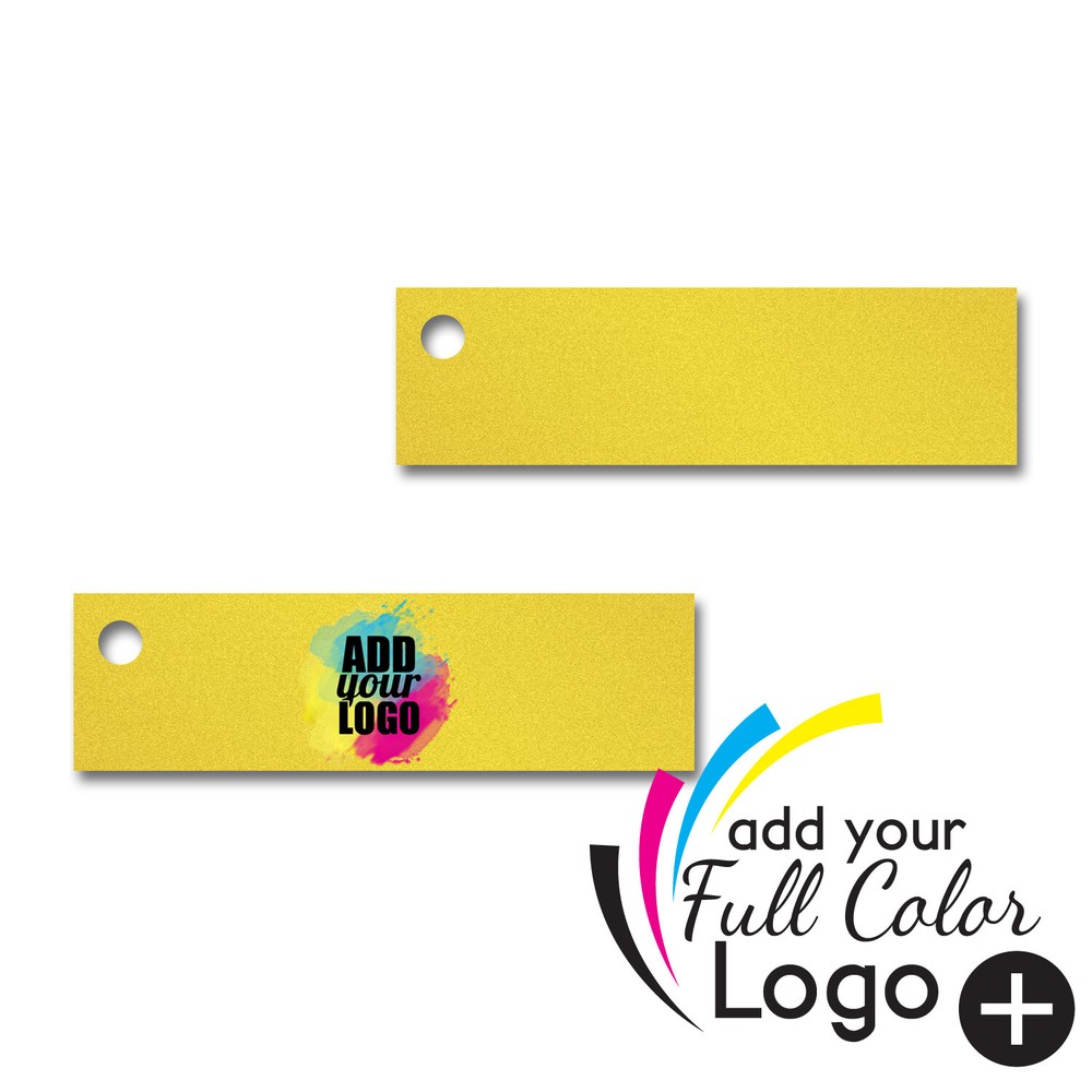 200pcs Custom Printed Rectangle Clothing Pricing Tags 1-3/4" x 1/2"