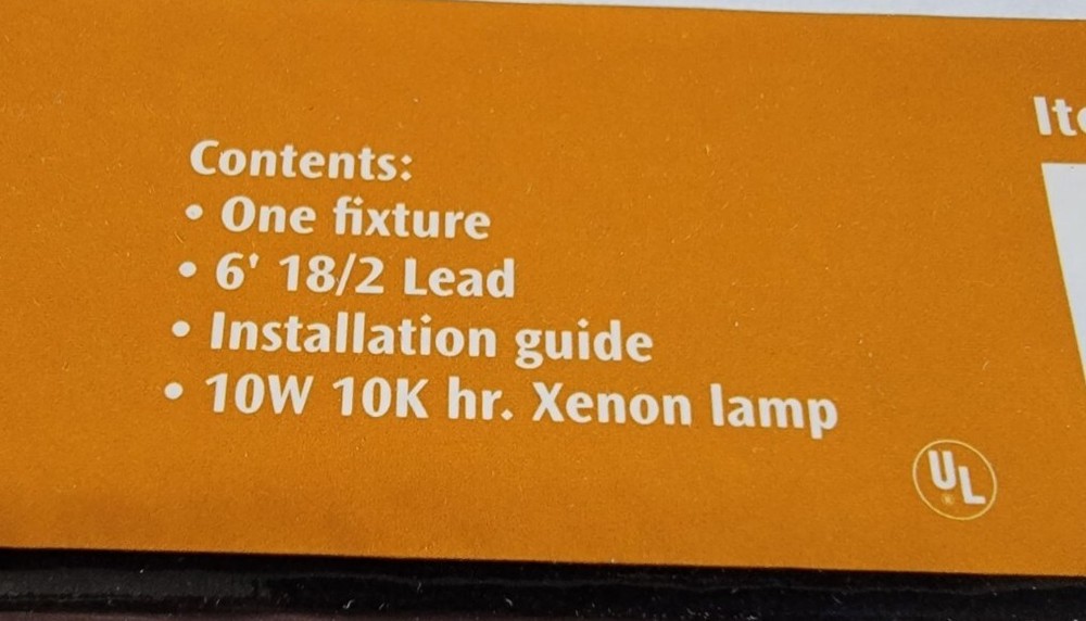 Timbertech Accent Light DLACCENTAB Architectural Bronze DeckLite XENON BULB