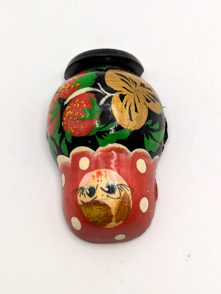 Magnet Wooden Russian Nesting Doll Souvenir Small
