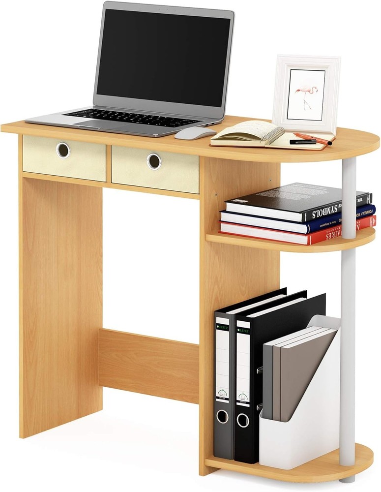 14035OK Simplistic Study Table Sonoma Oak