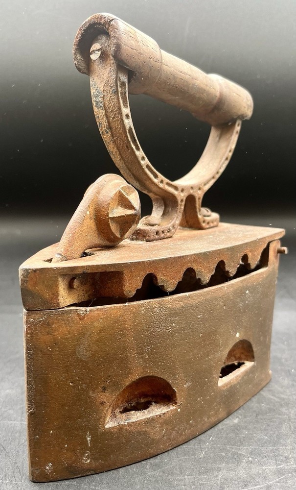Antique Coal 19th Century Iron