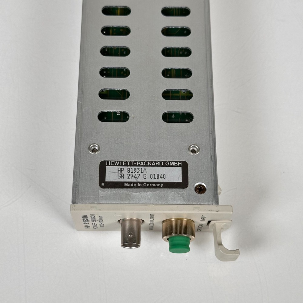 HP 81531A 800-1700 nm Power Sensor Module