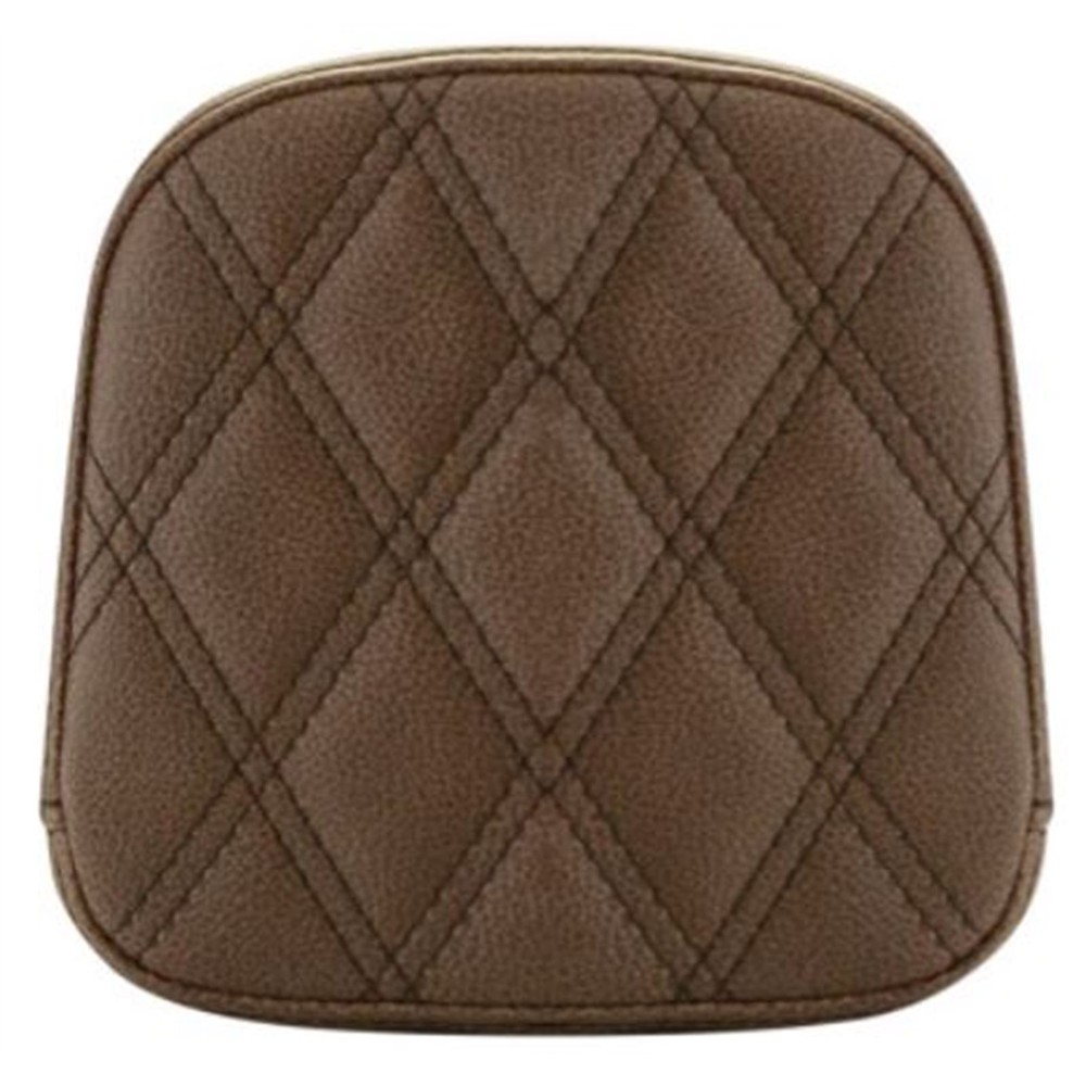 Saddlemen Lattice Stitched Sissy Bar Pad - Brown 040745