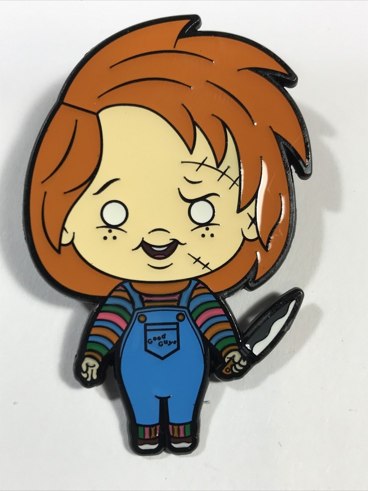 New Culturefly Chucky Chibi Enamel Pin
