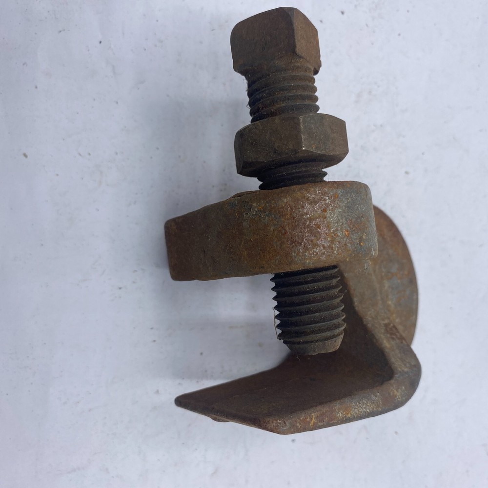 Anvil Beam Clamp, Double Nut Insert Rod, Ductile Iron ⭐