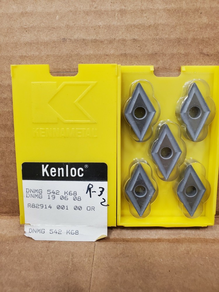 DNMS  542  K68 Carbide Inserts 5  NEW FULL PACK  Kennametal