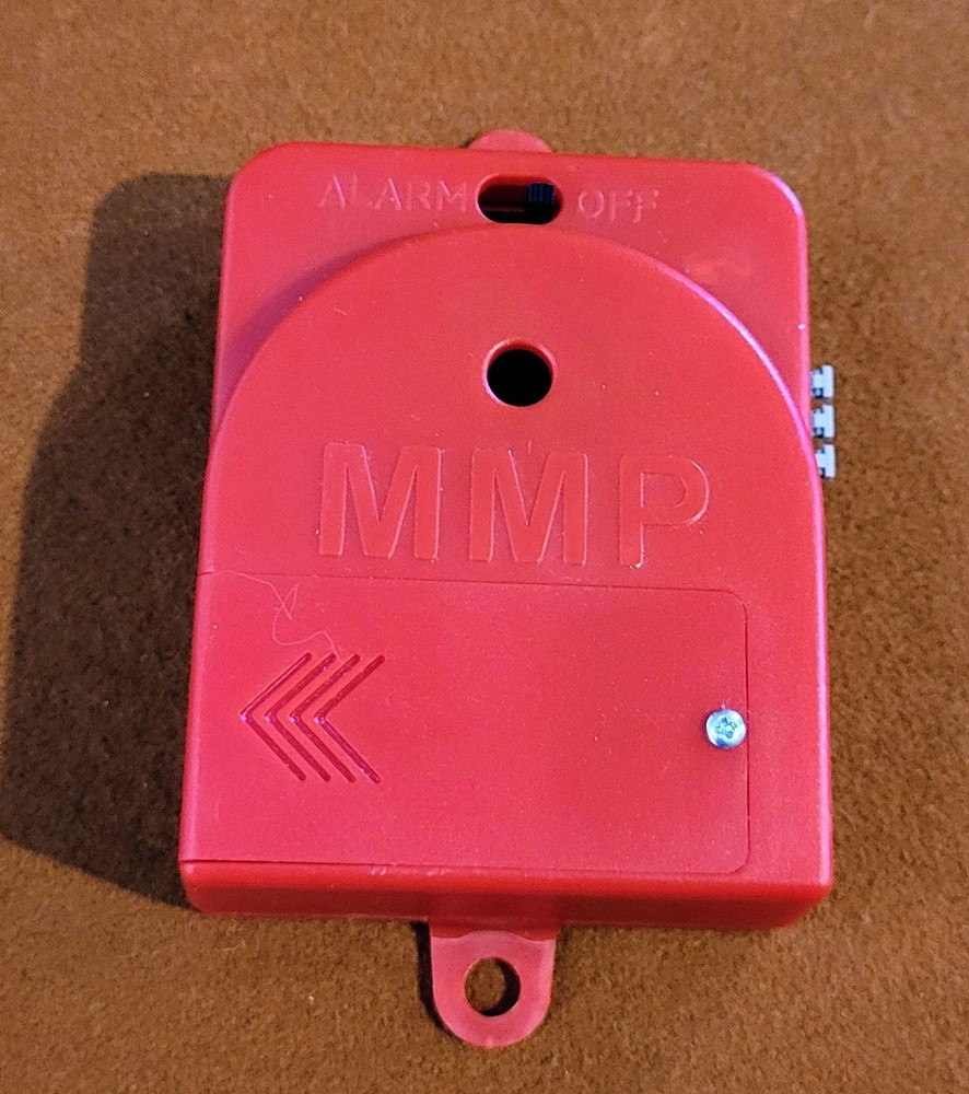 Alarm For MMP Stand Surface Wall Cabinet - Red  - Alarm Only Open Box - Untested