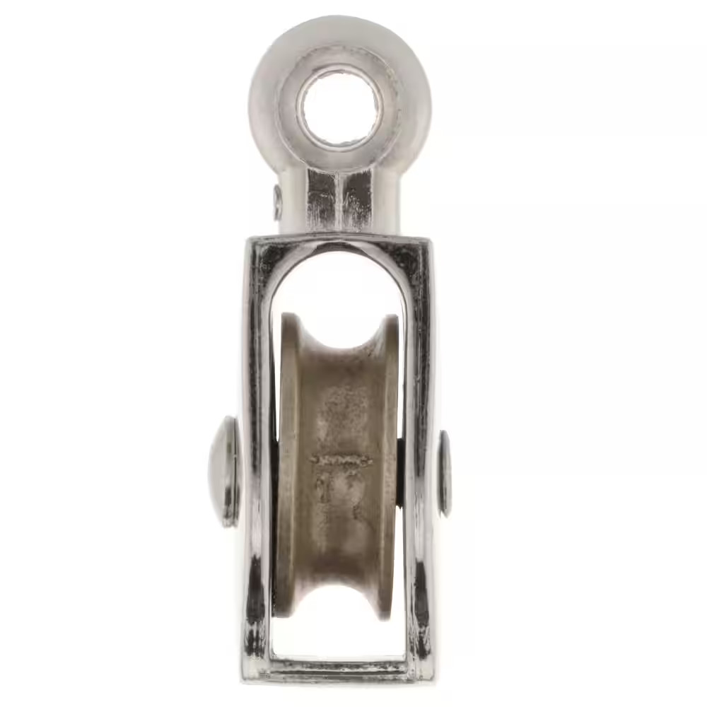 3/4 In. Nickel-Plated Fixed Pulley