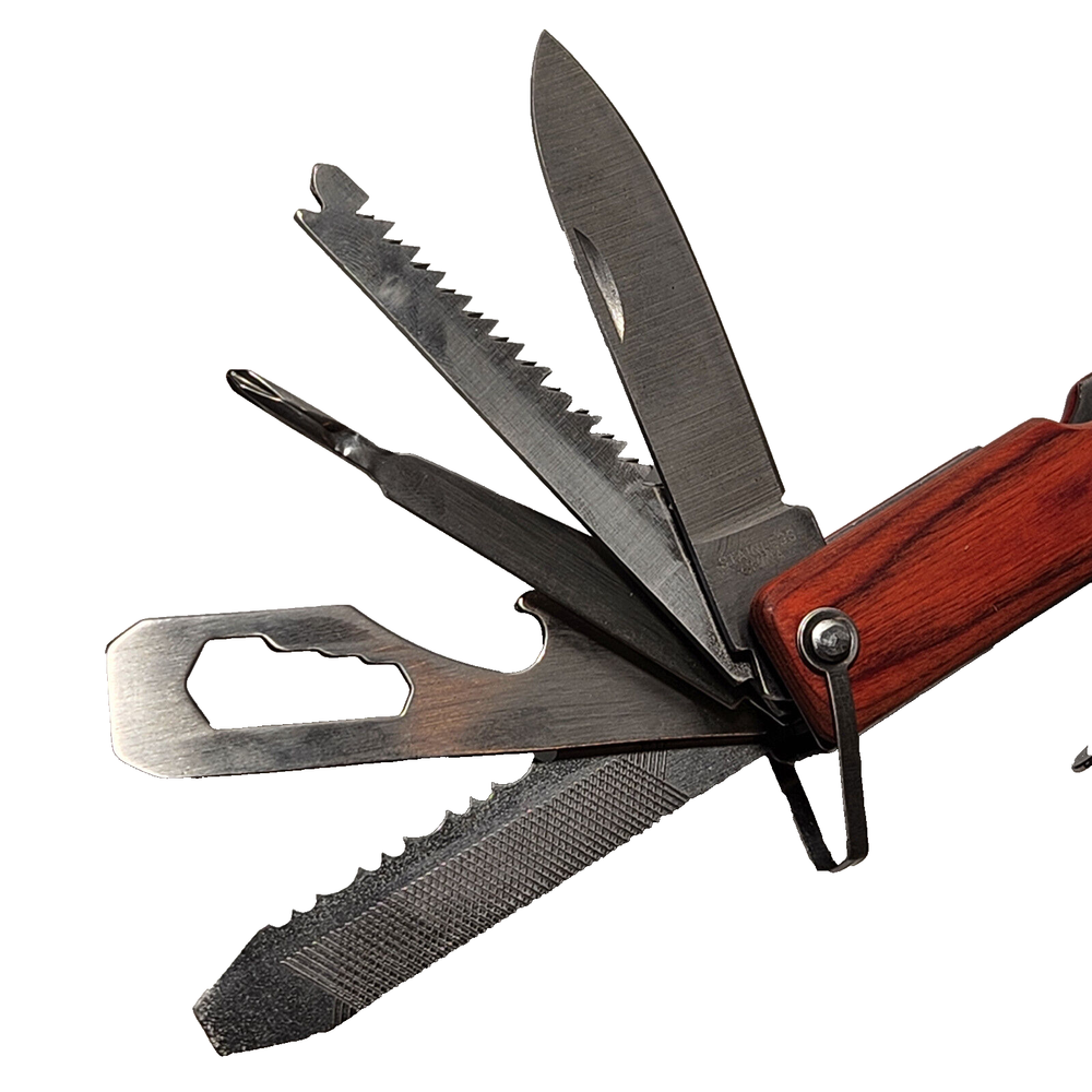 Multi Function Tool Outdoor Camping Emergency Survival Axe Hatchet Hammer Plier