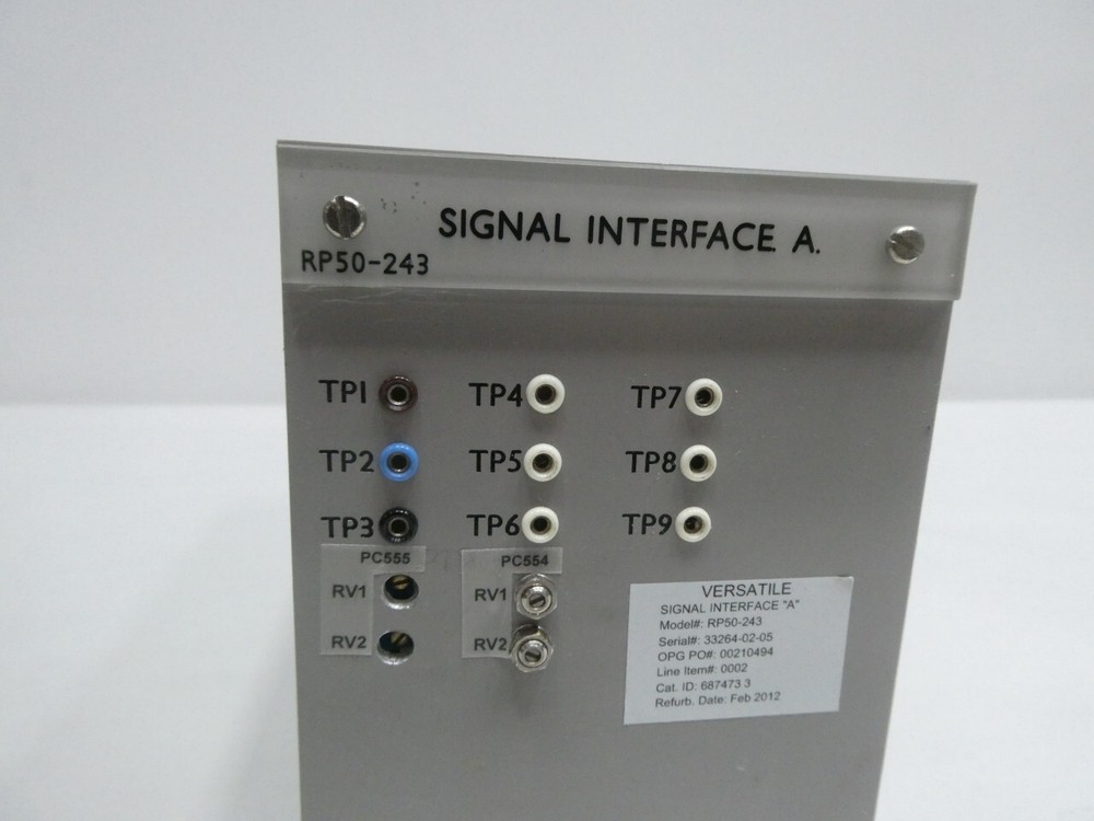 Versatile RP50-243 Signal Interface Module