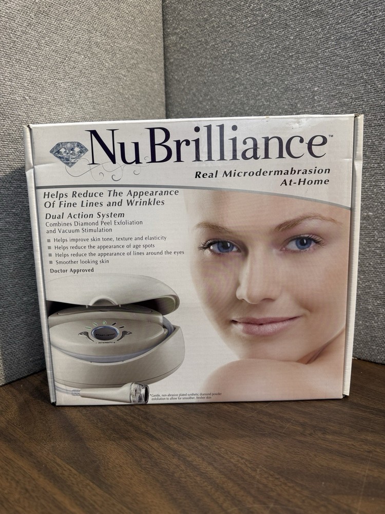NuBrilliance Real Microdermabrasion Unit At-Home Kit
