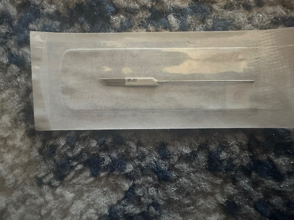 (20) KP 96 #5 SLANT NEEDLES - Sterilized