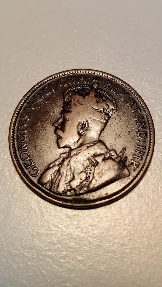 1916 Canada Large Cent, George V (#2)