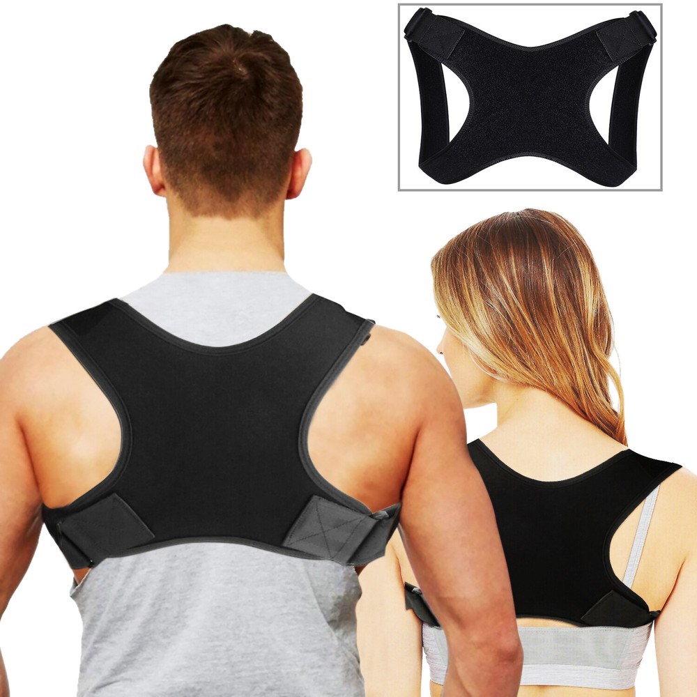 Adjustable Posture Corrector Brace: Gently Pulls Shoulders Back to Relieve Pain