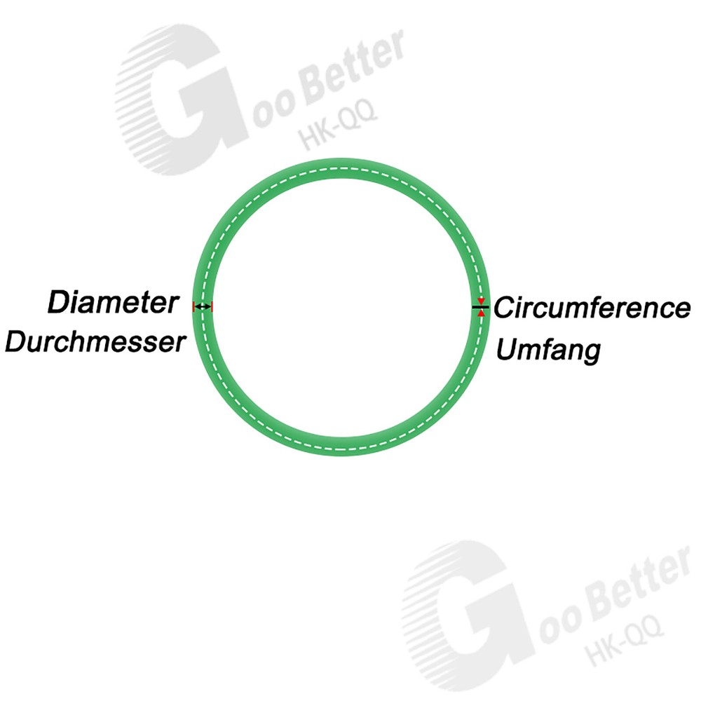 2/3/4/5/6/8/10mm Dia PU Solid Round Belt Polyurethane Close Loop Drive Belting