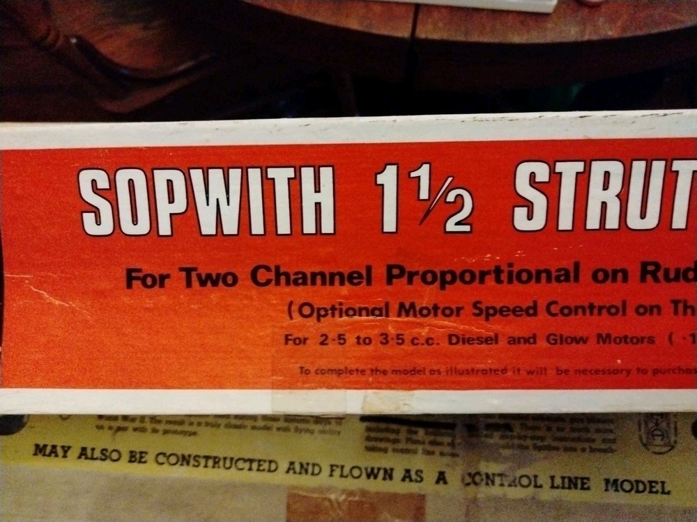 Sopwith - Balsa RC Airplane Kit