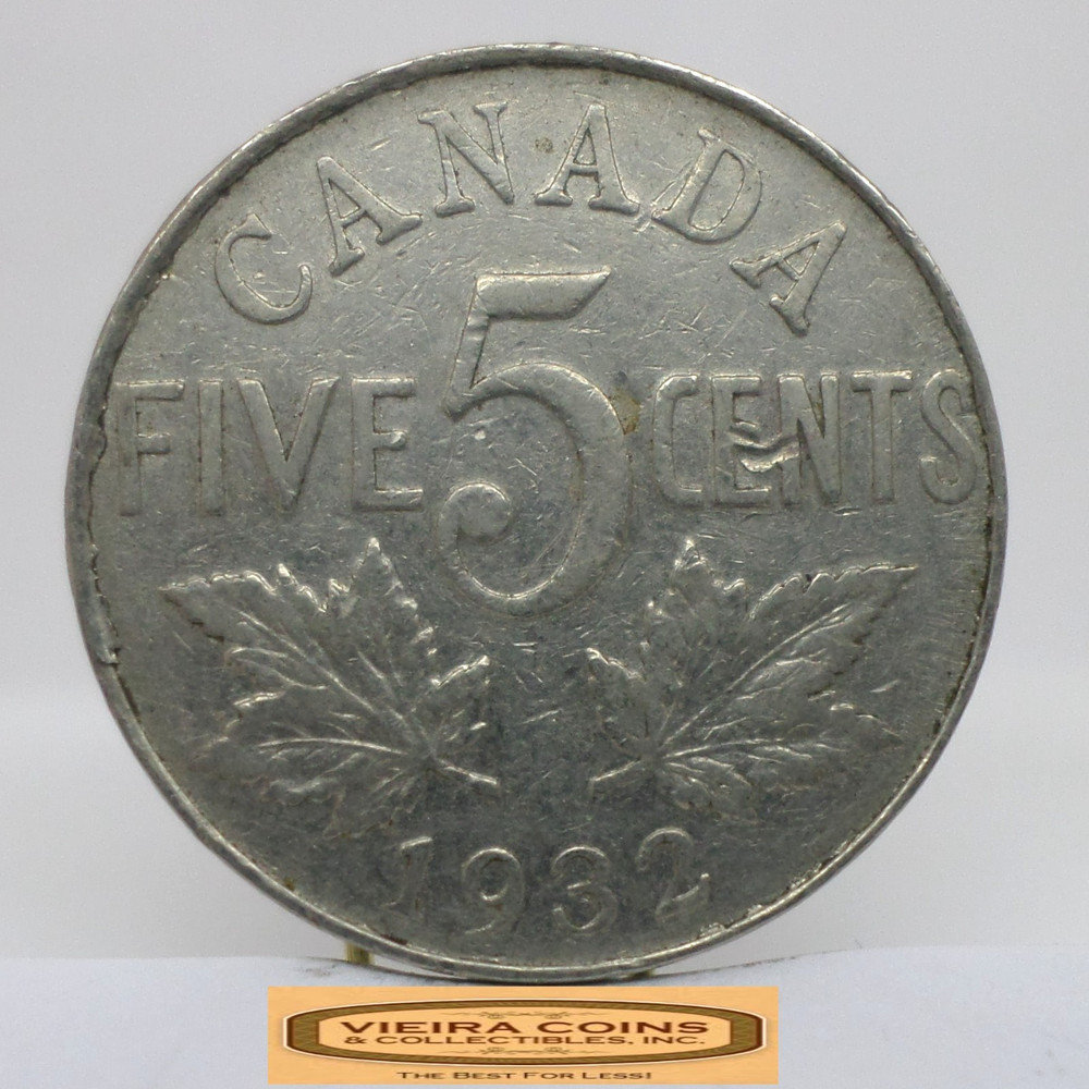 1932 Canada 5 Cents - #C56014NQ