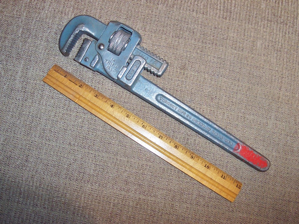 Trimo USA 14" Pipe Wrench Plumbing Pipe Fitting Workshop Tool