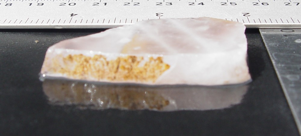 Rose Quartz Lapidary Slab T1077