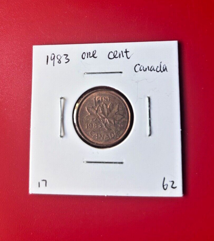 1983 ONE CENT CANADA COIN - NICE WORLD COIN !!!
