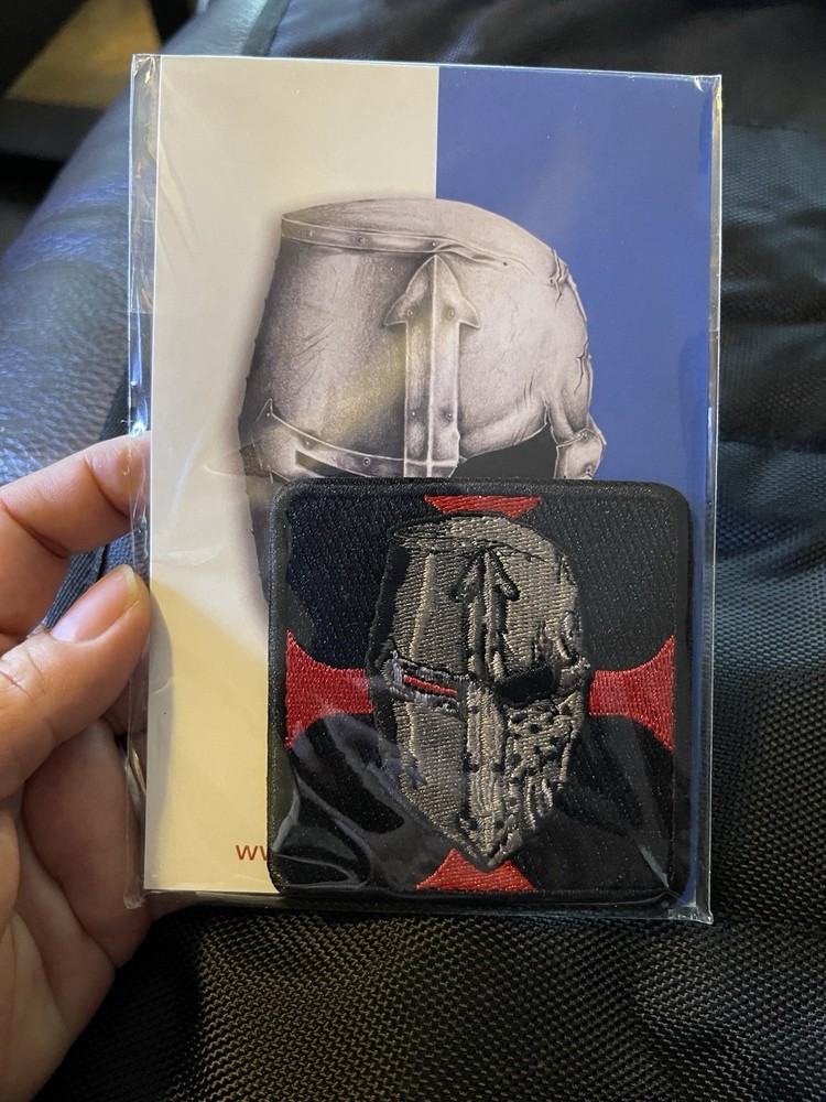 Square Templar Tactical Morale Patch, Modern Arms Patch, Embroidered