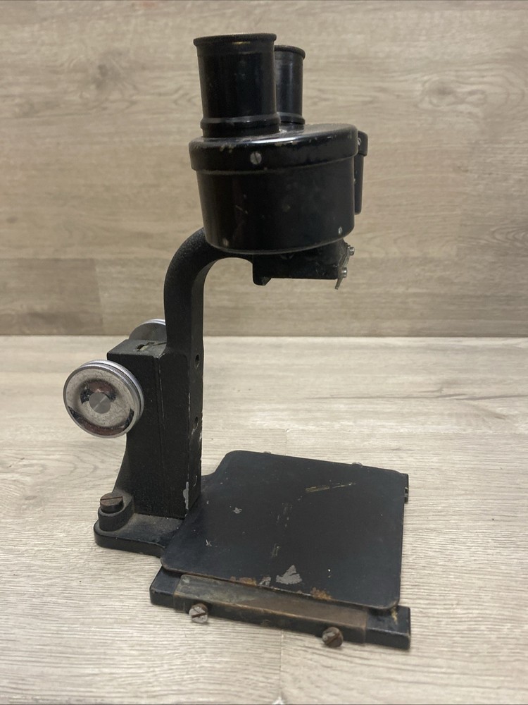1920-30s Bausch & Lomb Microscope W/ Extras