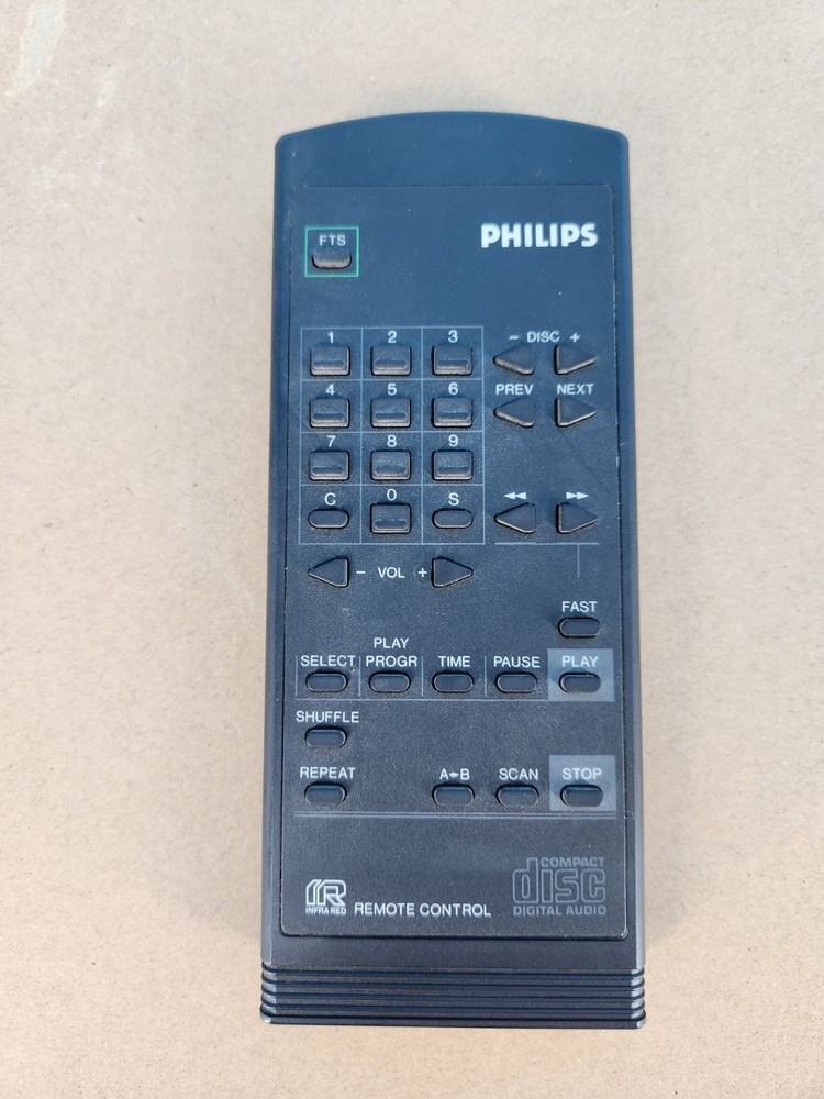Philips CDC 875 6 Disc CD Player Remote