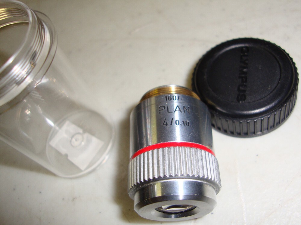 Leica 160/- Plan 4 / 0.10 microscope objective